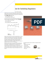Switching Regulator Inductor Application Guide