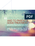 Parents Good Treatment
