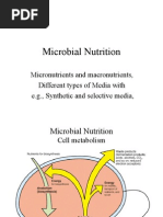 Microbial Nutrition