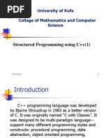 Structured Programming C++