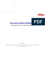 Kellogg'S Indian Experience: Case Study With Focus On Consumer Behavior