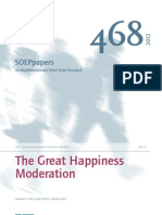 The Great Happiness Moderation