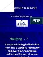NLCS Bullying Workshop 2012