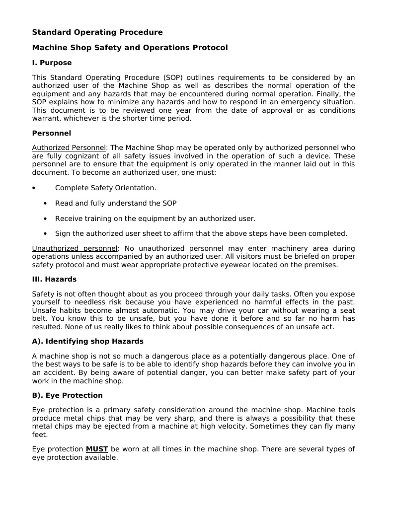 Machine Shop Safety Rules And Practices1 PDF Belt