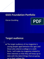 G321 Foundation Portfolio: Kieran Goulding