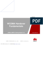 Training WCDMA Handover Fundamentals GSM to UMTS