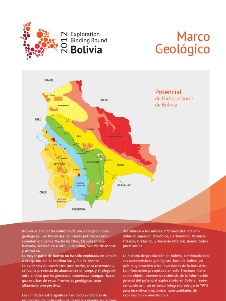 Mapas Litologicos Carraco | PDF | Bolivia | Falla (geología)