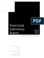 Geo Lab Report Point Load
