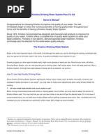 Download Kinetico RO System Plus VX GX Manual by robert-york SN107509612 doc pdf