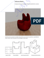 Exercícios 3D - Poltrona Mesh