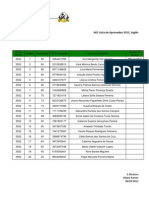 AEC Lista de Aprovados 3552 - Inglês 28/9