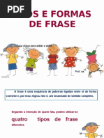 Tipos Formas Frase Aa