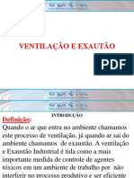 Ventilação e Exautão