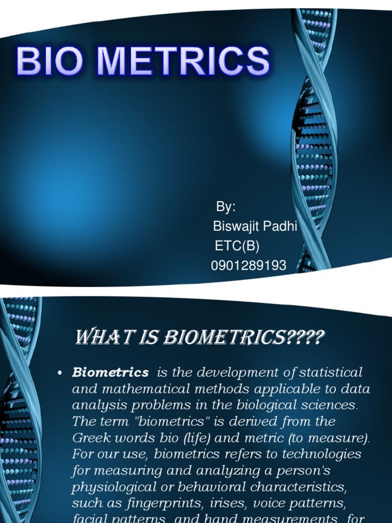 Biometrics Pdf Biometrics Fingerprint