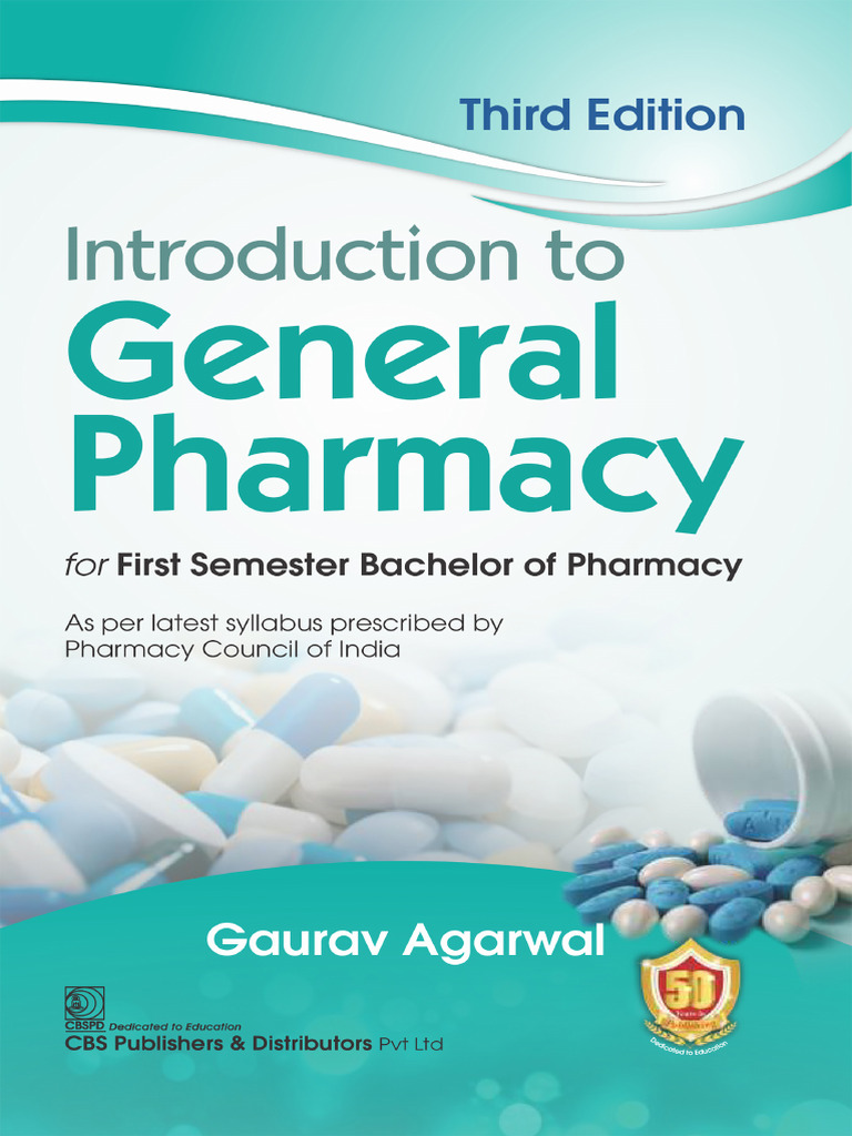 Introduction to General Pharmacy 3e for First Semester Bachelor of ...