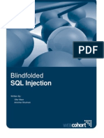 Blindfolded SQL Injection