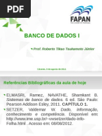 Banco de Dados 1 - Apresentaçaõ 1
