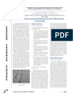 Fibers in Continuously Reinforced Concrete Pavements: A Summary