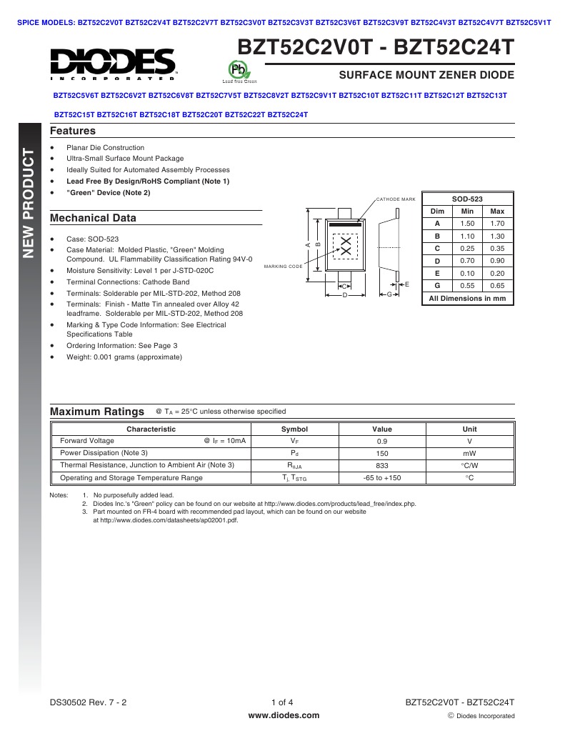 diodos zener smd Diode Electrical Engineering