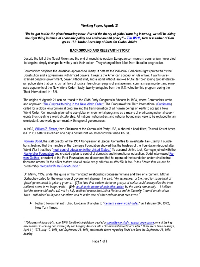 essay on new world order