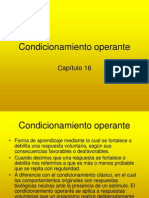 Conductismo Operante