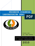 Prosedur Diagnosa Laboratorium Serologis
