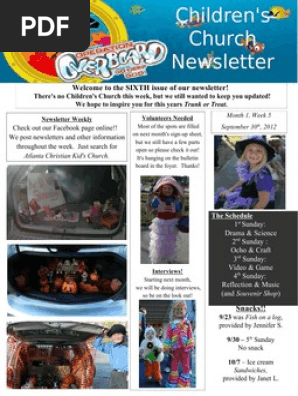 Newsletter 9-30-12