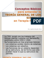 Teoría General de Los Sistemas en Terapia Familiar