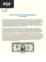 JFK's Executive Order 11110 Explained | PDF | Federal Reserve System ...