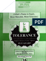Tolerance by - Dr.Muhammad Masoud Ahmad