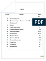 Financial Outlook of Transwarranty Finance Limited