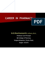 Career in Pharmacy