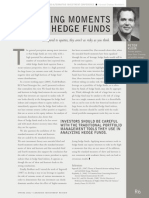 Surprising Moments in Hedge Funds: Compared To Equities, They Aren't As Risky As You Think