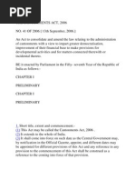 The Cantonments Act 2006