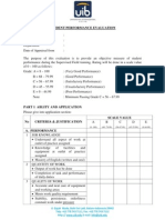 Student Performance Evaluation (Pastry N Bakery)