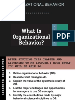 A PPT On Organisational Behaviour