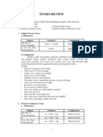 Tenses Review