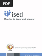 Director Seguridad Integral Folleto presentación del curso