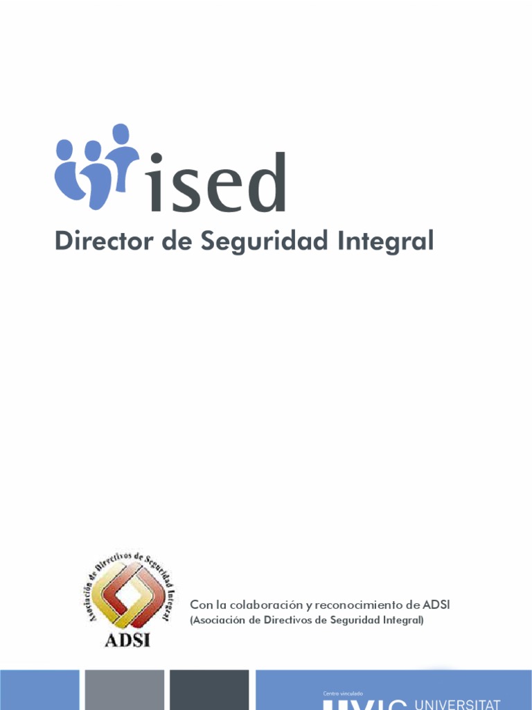 Curso de Director de Seguridad Integral | PDF | La seguridad | Turismo