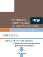 SÍNDROMES COMPRESSIVAS DOS NERVOS PERIFÉRICOS