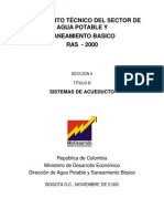 DISEÑO DE ACUEDUCTOS