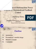 Stabilization of Multimachine Power Systems by Decentralized Feedback Control