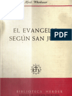 Wikenhauser Alfred El Evangelio Segun San Juan