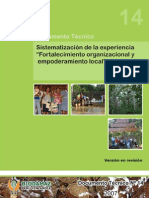 14 - Sistematización Organización Comunal - 28-11-07