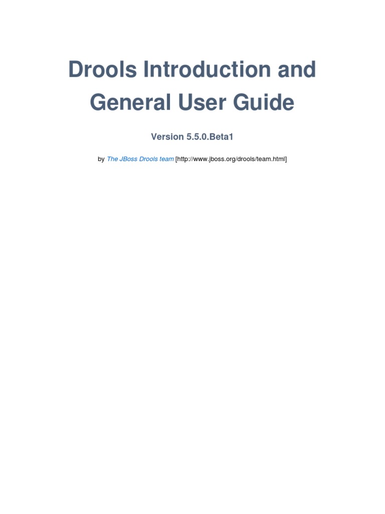 1 Drools JBPM Introduction | PDF | Eclipse (Software) | Integrated ...