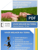 Programa de Ciências Naturais de 9º Ano