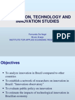 Production, Technology and Innovation Studies