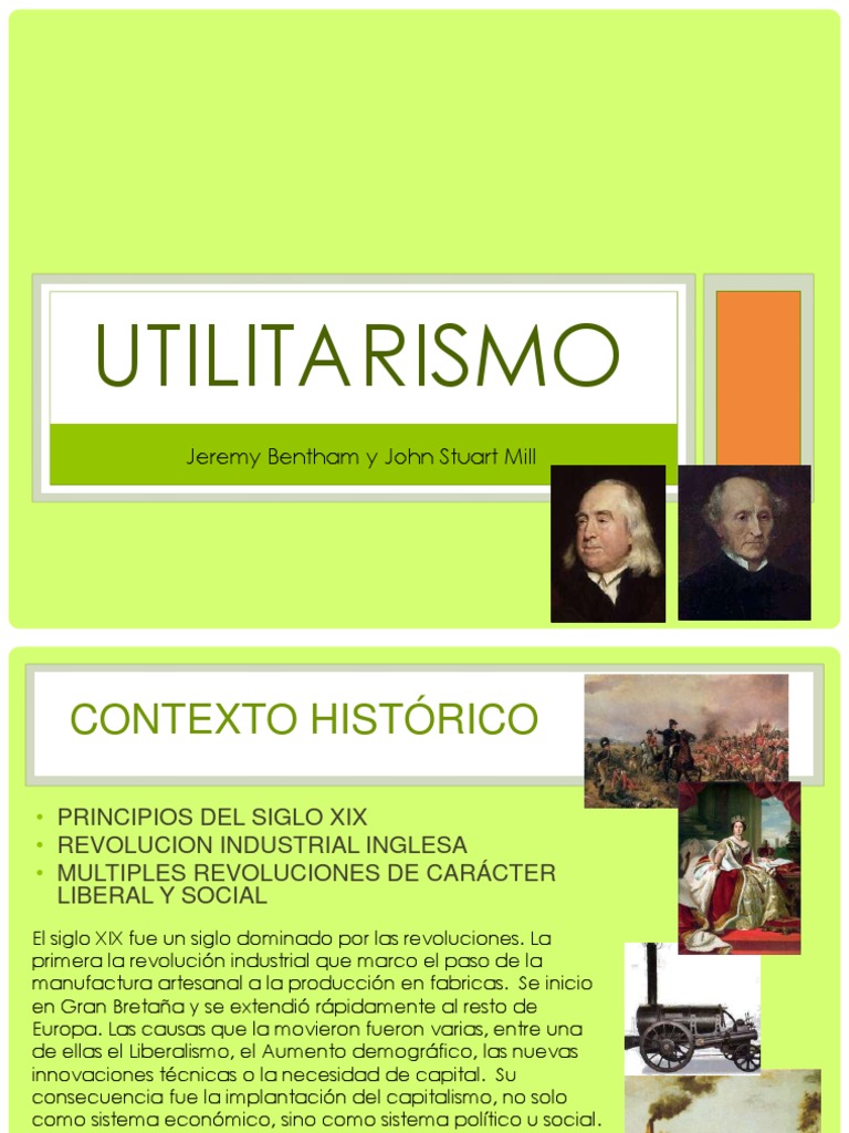Utilitarismo, Bentham, Mill | Utilitarismo | John Stuart Mill