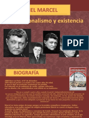 Gabriel Marcel | PDF | Epistemología | Ciencia cognitiva