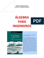 ÁLGEBRA PARA INGENIEROS